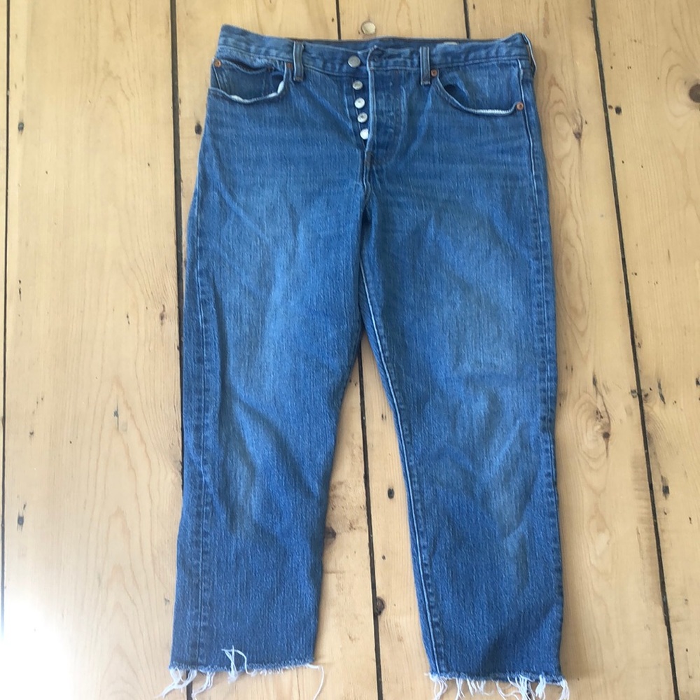 Button fly Levi Jeans